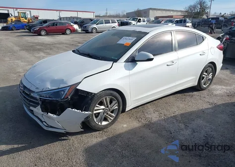 2019 Hyundai Elantra Value Edition из США, поврежденный, VIN 5NPD84LF5KH480754